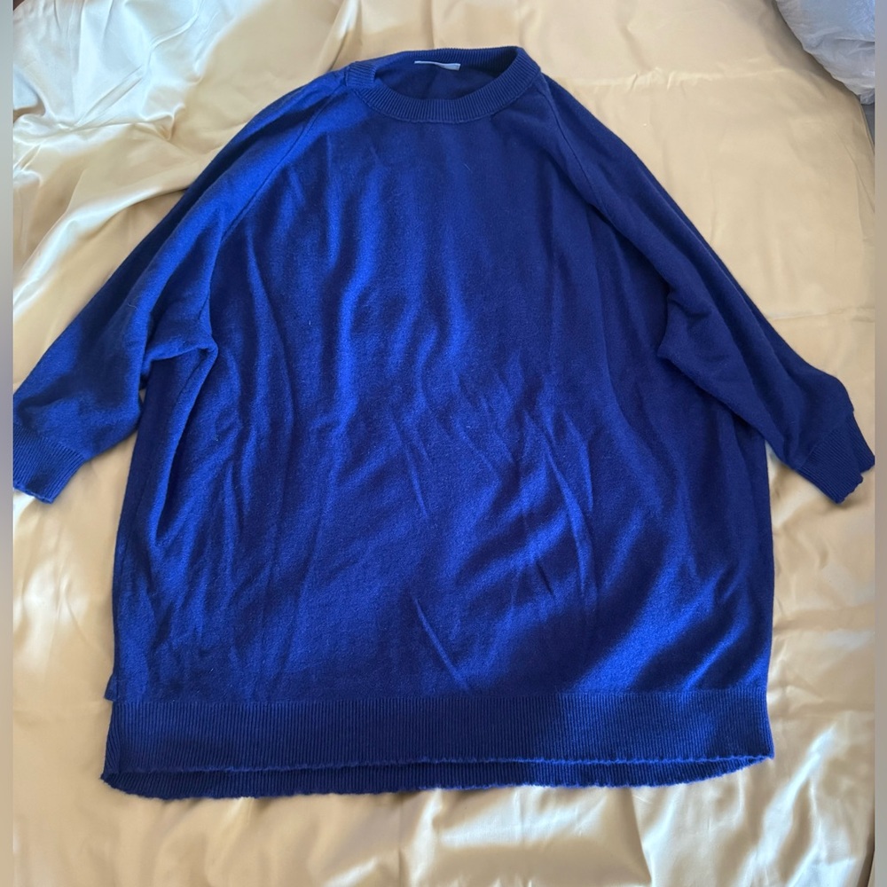 DUŠAN women 100% cashmere crew neck sweater One Size